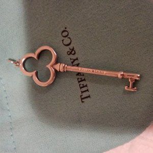 Tiffany & Co. Large Trefoil Clover Key Pendant